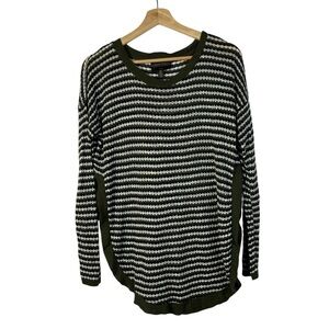 Absolutely‎ Creative Worldwide Olive Green Knit Pullover Sweater M